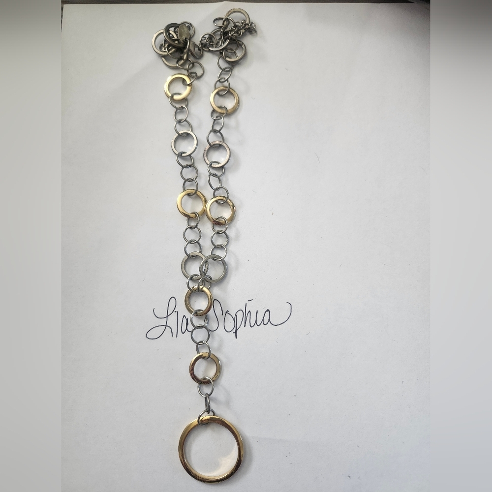LIA SOPHIA Gold and Silver Necklace
